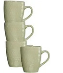 Ritzenhoff Breker Henkelbecher, Gr&uuml;n, Keramik, Rund, Kaffee & Tee, Tassen,