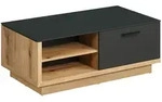 ebuy24 Couchtisch, Grau, Holzwerkstoff, 110x110x42 cm, Wohnzimmer, Wohnzimmertische,