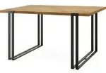 WFL Group Esstisch, Eiche, Metall, 10-Sitzer, Rechteckig,Rechteckig, 240x76x80...