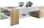 Vladon Couchtisch, Eiche, Holzwerkstoff, 118x37x60 cm, Wohnzimmer,...