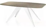 WFL Group Esstisch, Dunkelgrau, Metall, 10-Sitzer, Rechteckig,Rechteckig,...