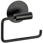 Sch&ouml;ner Wohnen Toilettenpapierhalter Meleto, Schwarz, Metall, 13.5x5.5x11 cm,