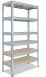 shelfplaza Schwerlastregal, Silber, Metall, Rechteckig, 30x200x50 cm, Freizeit,