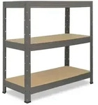 shelfplaza Schwerlastregal, Grau, Metall, Rechteckig, 30x90x60 cm, Freizeit,
