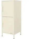 Ml-Design Aktenschrank, Creme, Metall, Uni, Rechteckig, 40x101.5x40 cm,