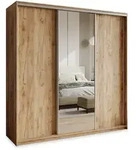Masseno Schwebet&uuml;renschrank, Orange, Holzwerkstoff, 9 F&auml;cher, 4 Schubladen,