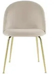 Vente-Unique Stuhl, Beige, Textil, Uni, 50x77x55 cm, Esszimmer, St&uuml;hle,