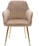 Vente-Unique Stuhl, Beige, Textil, Uni, 58x82x59 cm, Esszimmer, St&uuml;hle,