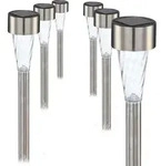 Globo Lighting Led, Silber, Metall, 4.7x35x4.7 cm, Lampen & Leuchten,
