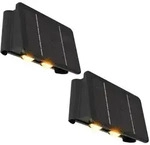 Globo Lighting Led, Schwarz, Kunststoff, 10.8x6.4x17 cm, Lampen & Leuchten,