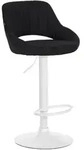 CLP Barhocker, Schwarz, Metall, 47x85x48 cm, Esszimmer, Barm&ouml;bel, Barhocker