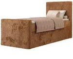 MKS Boxbett, Orange, Textil, 1-Sitzer, H4, Rechteckig, 90x200 cm, Oeko-Tex&reg;,