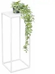 DanDiBo Blumenhocker, Wei&szlig;, Metall, 23x60x23 cm, Wohnzimmer, Wohnzimmertische,