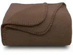 Zollner Kuscheldecke,, Braun, Textil, 130x170 cm, Oeko-Tex&reg; Standard 100,