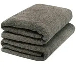 Zollner Saunatuch,, Taupe, Textil, 70x200 cm, Oeko-Tex&reg; Standard 100, Freizeit,