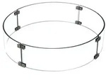 Elementi Glasumrandung, Klar, Glas, 58x21x24 cm, CE, Freizeit, Campingzubeh&ouml;r,