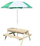 Coemo Kindersitzgruppe, Natur, Holz, CE, Gartenm&ouml;bel, Kinder-Gartenm&ouml;bel