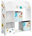 Calicosy Kinderregal, Wei&szlig;, Holzwerkstoff, 30x100x108.5 cm, Kinder- &...
