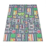 Paco Home Kinderteppich, Grau, Textil, Rechteckig, 80x150 cm, strapazierf&auml;hig,...