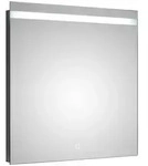 Xora Badezimmerspiegel, Klar, Glas, quadratisch, 70x70x3 cm, Made in Germany,