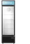 Hisense Getr&auml;nkek&uuml;hlschrank, Schwarz, Metall, Glas, 54x172.8x54.5 cm, K&uuml;chen,