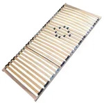 Coemo Lattenrost, Natur, Holz, 7-Zonen, 80x210 cm, CE, nicht verstellbar,