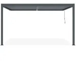 Cazeboo Bioklimatische, Grau, Metall, Rechteckig, 394x218x300 cm, Sonnen- &