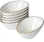 Ritzenhoff Breker Dipschalen, Grau, Keramik, Rund, 8.5x5x11.5 cm, Essen & Trinken,