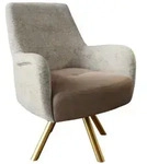 Fun M&ouml;bel Sessel, Braun, Textil, 74x100x92 cm, Wohnzimmer, Sessel,...