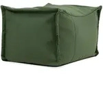 icon Hocker, Gr&uuml;n, Textil, 1-Sitzer, F&uuml;llung: EPS Mikroperlen, Rechteckig,...