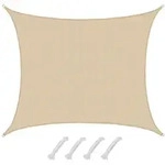 Amanka Sonnensegel, Beige, Kunststoff, Rechteckig, 500x600 cm, Sonnen- &...