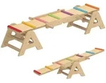 Aiyaplay Kinderwippe, Mehrfarbig, Holz, 38x133 cm, unisex, Outdoor Spielzeug