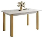 Lookway Esstisch, Mehrfarbig, Metall, 8-Sitzer, Rechteckig,Rechteckig,...