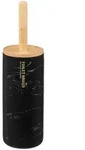 5five Simply Smart Wc-B&uuml;rste, Schwarz, Kunststoff, 10.2x37.8x10.2 cm,...