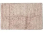 Homescapes Badematte, Beige, Textil, Uni, Rechteckig, 50x80 cm, Badtextilien,