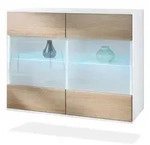 Vladon Kommode, Eiche San Remo, Holzwerkstoff, 92.5x73.5x35 cm, Wohnzimmer,...
