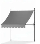 Sol Royal Balkonmarkise, Anthrazit, Textil, 1800x1x1500 cm, Sonnenschutz &