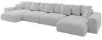 Altdecor Wohnlandschaft, Anthrazit, Kunststoff, 6-Sitzer, 176x72x464 cm,...
