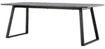 ebuy24 Esstisch, Grau, Holzwerkstoff, 200x75x90 cm, Esszimmer, Tische, Esstische