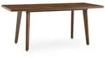 Idimex Esstisch, Dunkelbraun, Holz, Holz, Mode, Rechteckig, 140x76x80 cm,...