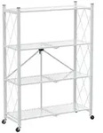 Proregal Klappregal, Wei&szlig;, Metall, 72x127x34 cm, K&uuml;chen, K&uuml;chenm&ouml;bel,