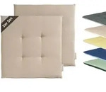 Tom Tailor Sitzkissen, Beige, Textil, 40x2x40 cm, Oeko-Tex&reg; Standard 100,