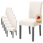 Stuhlhusse, Beige, Kunststoff, 1x38 cm, Wohntextilien, Bez&uuml;ge, Stuhlhussen