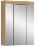 Mid.you Spiegelschrank Scout, Eiche Artisan, Holzwerkstoff, Holzoptik, 6 F&auml;cher,