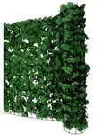 MCW Balkonsichtschutz, Dunkelgr&uuml;n, Kunststoff, 500x150 cm, Sonnen- &...
