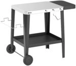 Outsunny Grillwagen, Schwarz, Metall, 67.5x80.5x115 cm, Grills &...