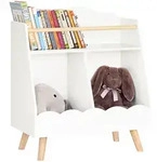 SoBuy Kinderregal, Wei&szlig;, Holzwerkstoff, 61x71x35 cm, Kinder- & Jugendzimmer,