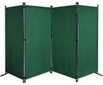 Quick Star Paravent, Gr&uuml;n, Metall, 220x170 cm, Sonnen- & Sichtschutz,...