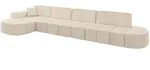 Altdecor Ecksofa, Beige, Textil, 3-Sitzer, 422x173 cm, Wohnzimmer, Sofas &...