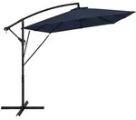 Ml-Design Ampelschirm, Blau, Metall, Quadratisch, 330x330 cm, Sonnen- &...